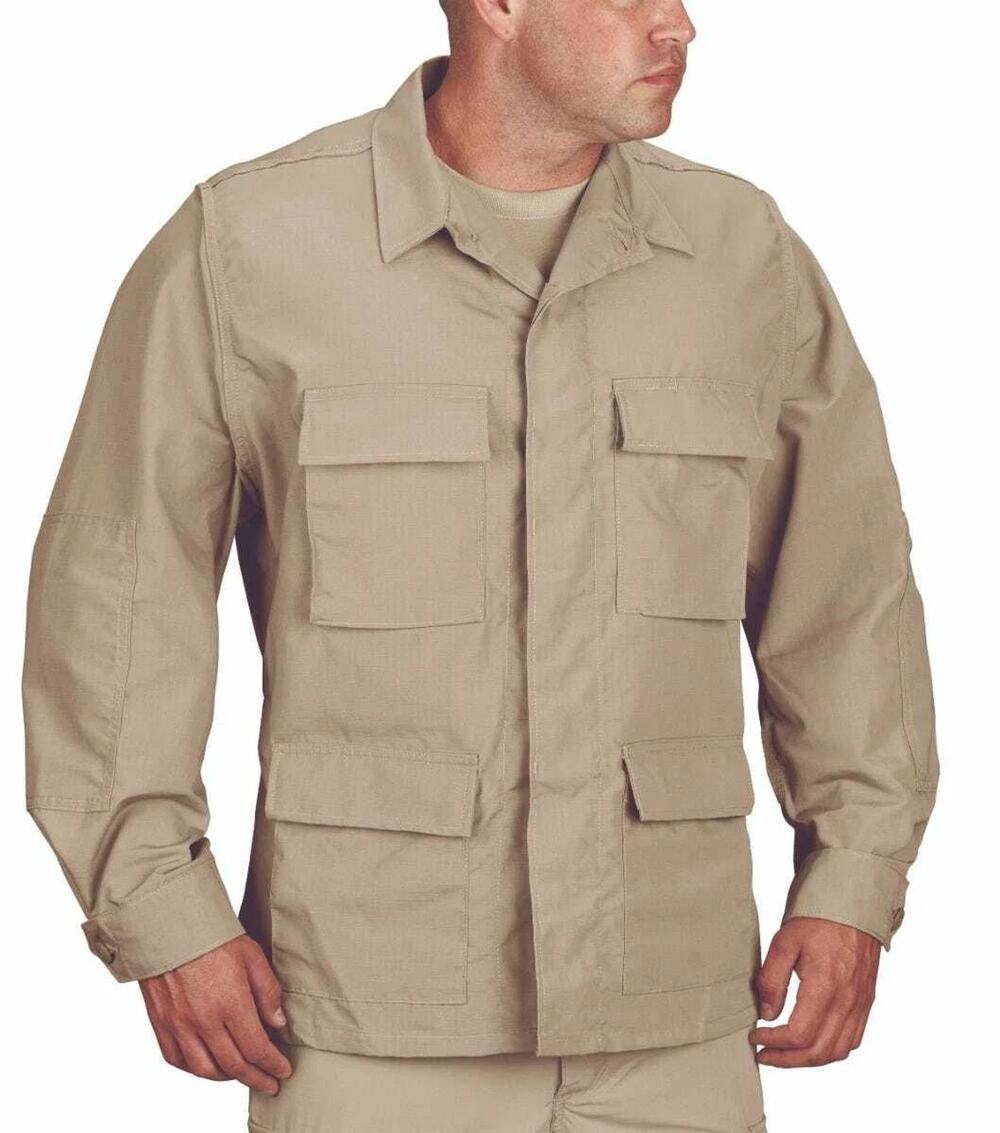 Propper BDU Tactical 4 Pocket Ripstop Shirt Coat Military Size Large Regular NEW